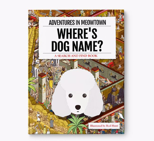 Personalised Miniature Poodle Book: Where's Miniature Poodle? Volume 2